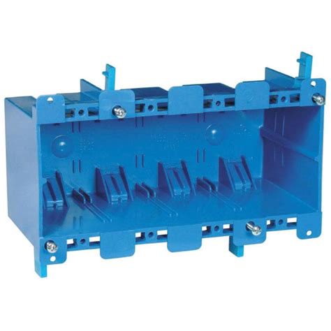 cut in electrical box 4 gang|shallow 4 gang electrical box.